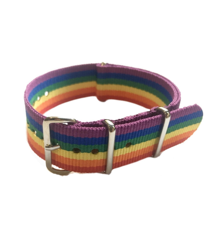 Rainbow NATO watch strap