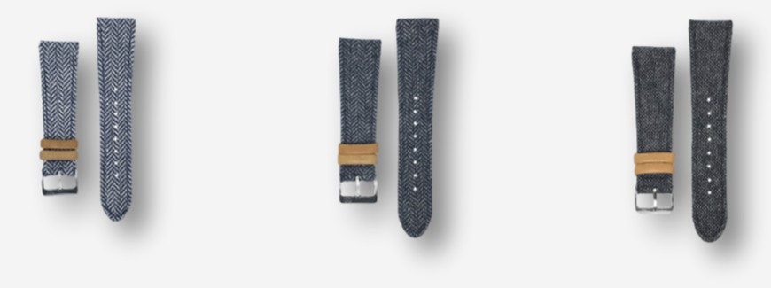 Fabrics watch straps