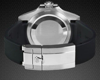 Rubber B strap M105 Black/ White