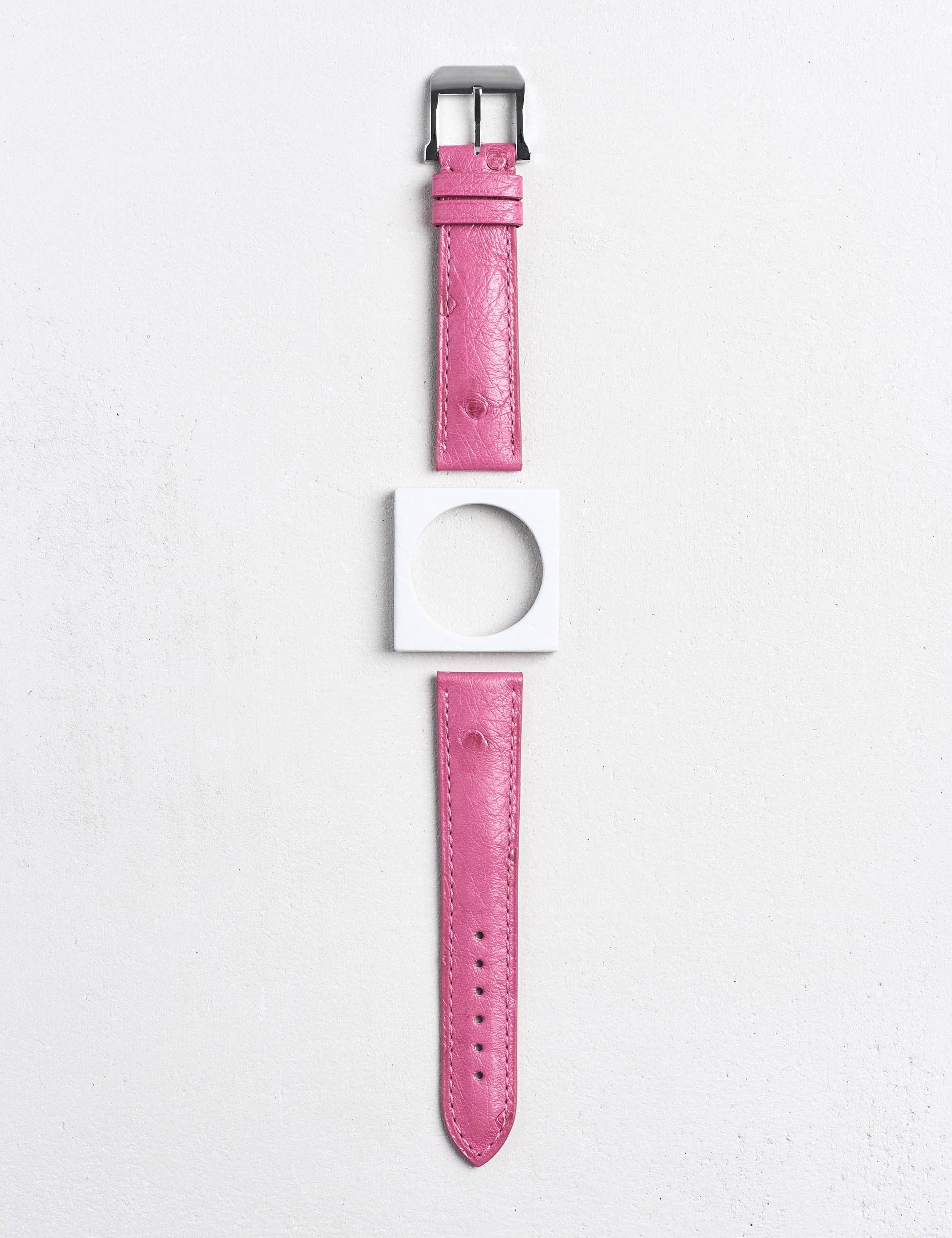 Bracelet Camille Fournet Autruche rose