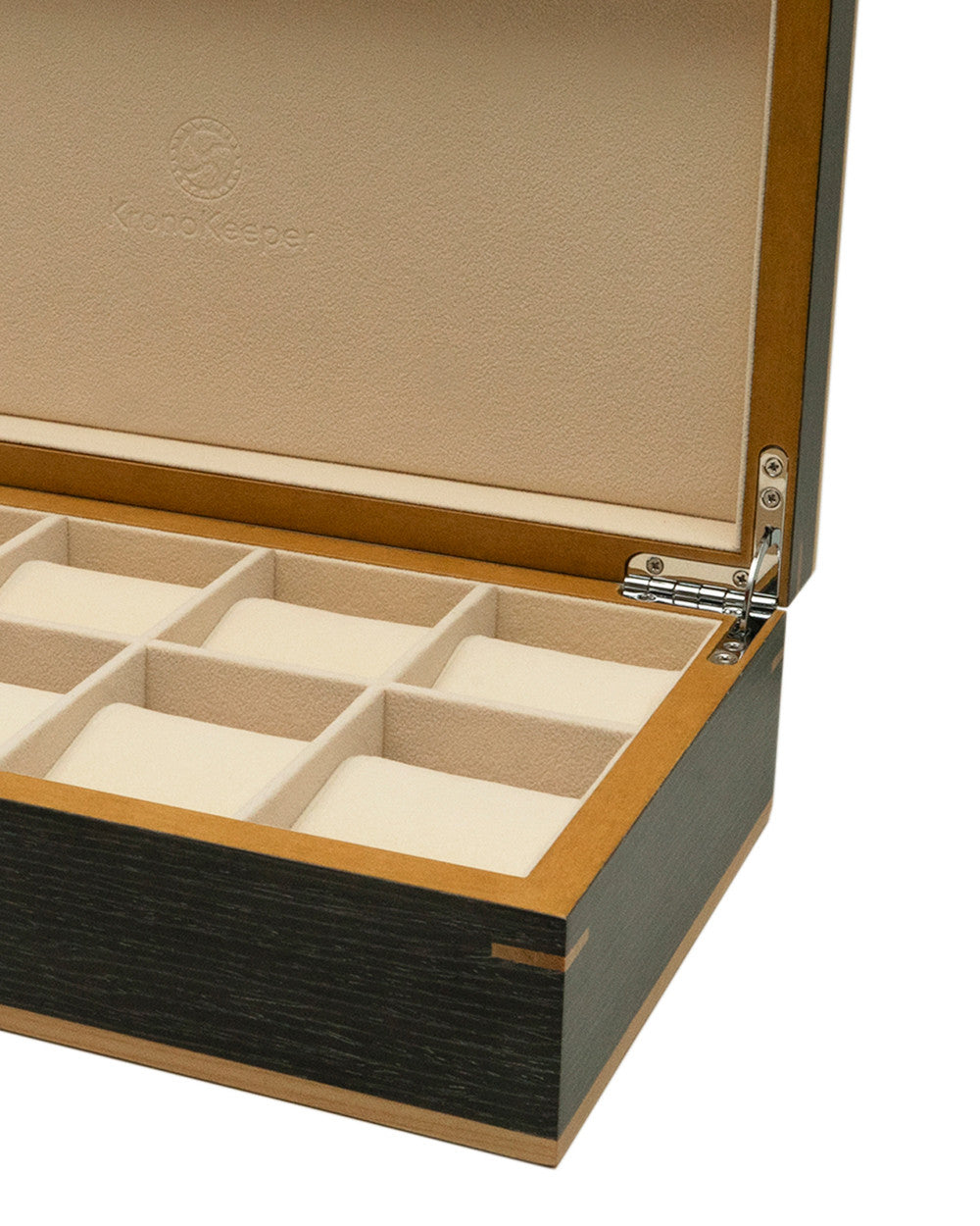 Boîte à montres Clipperton 10 en bois gris