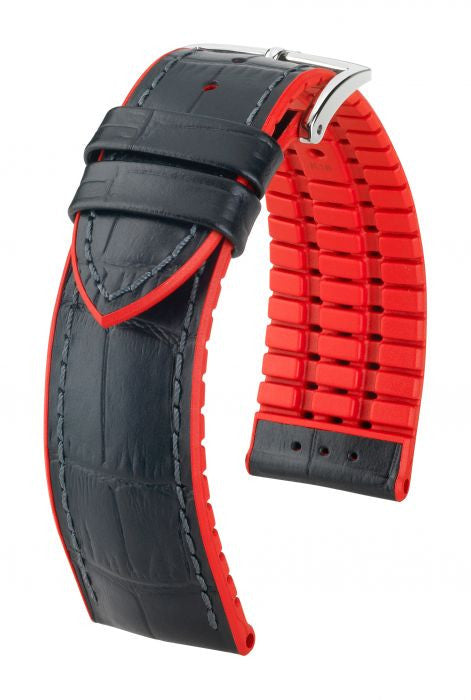 Andy Hirsch Watch Strap Black/Red