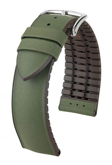 Arne Hirsch Watch Strap Green/Brown