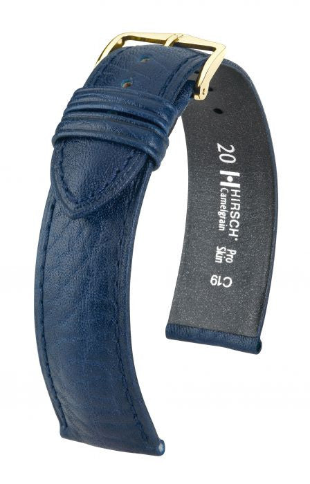 Camelgrain Hirsch Watch Strap Blue