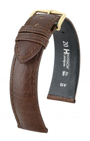 Camelgrain Hirsch Watch Strap Brown