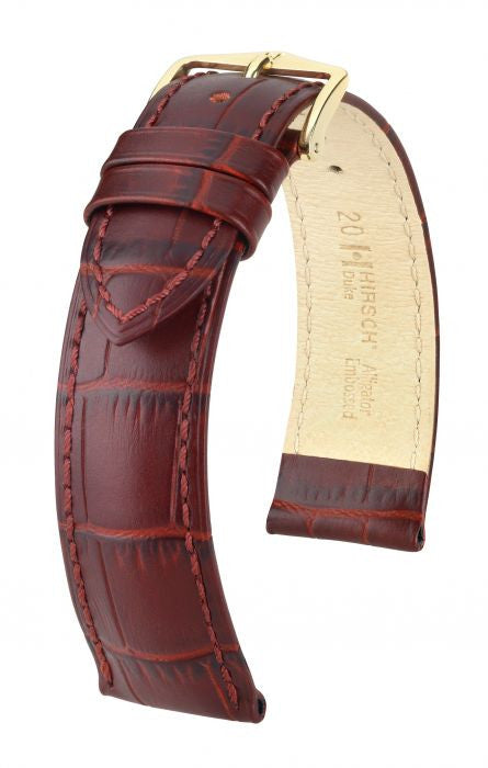 Duke Hirsch Watch Strap Burgundy