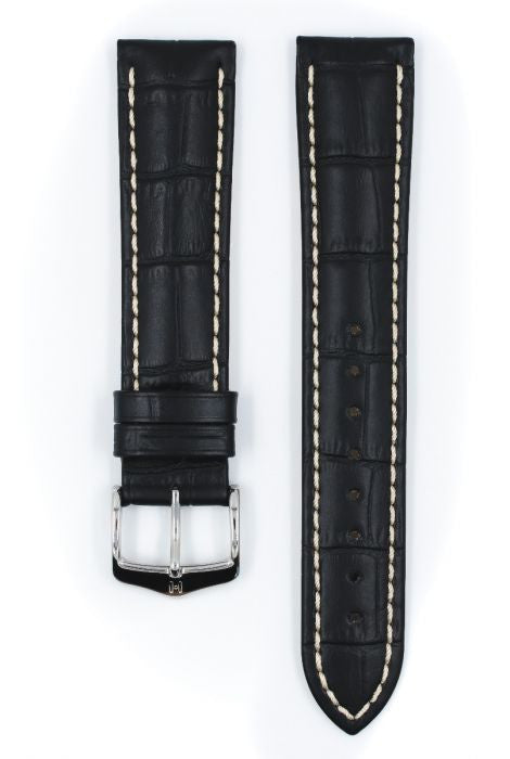 Modena Hirsch Watch Strap Black