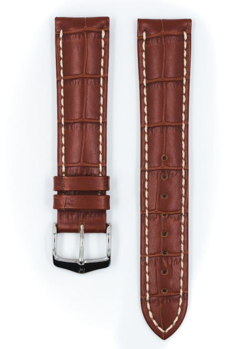 Modena Hirsch Watch Strap Golden Brown