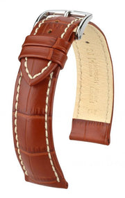 Modena Hirsch Watch Strap Golden Brown