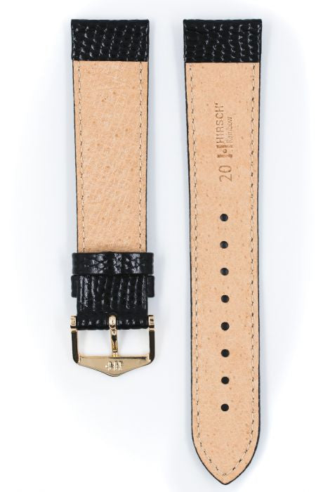 Rainbow Hirsch Watch Strap Black