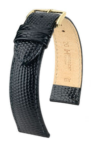 Rainbow Hirsch Watch Strap Black
