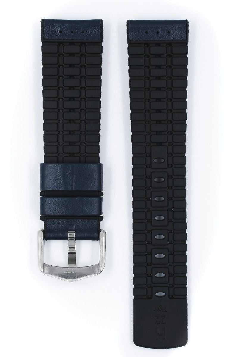 Tiger Hirsch Watch Strap Blue/Black