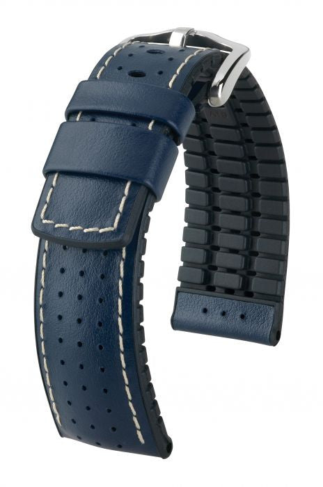 Tiger Hirsch Watch Strap Blue/Black
