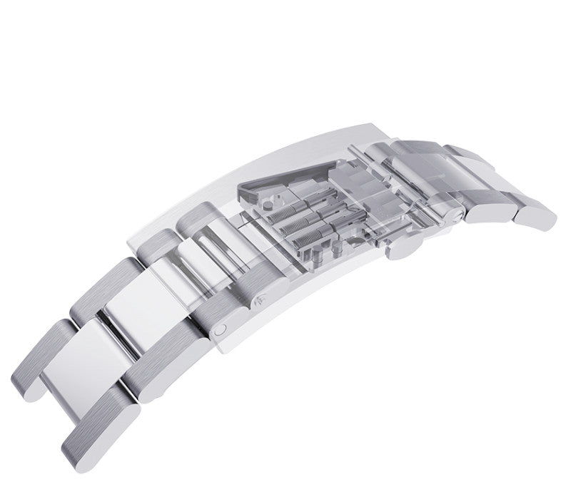 Orkos - Boucle déployante acier avec verrou