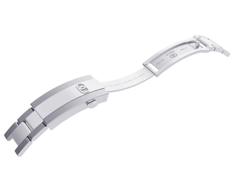 Orkos - Boucle déployante acier avec verrou