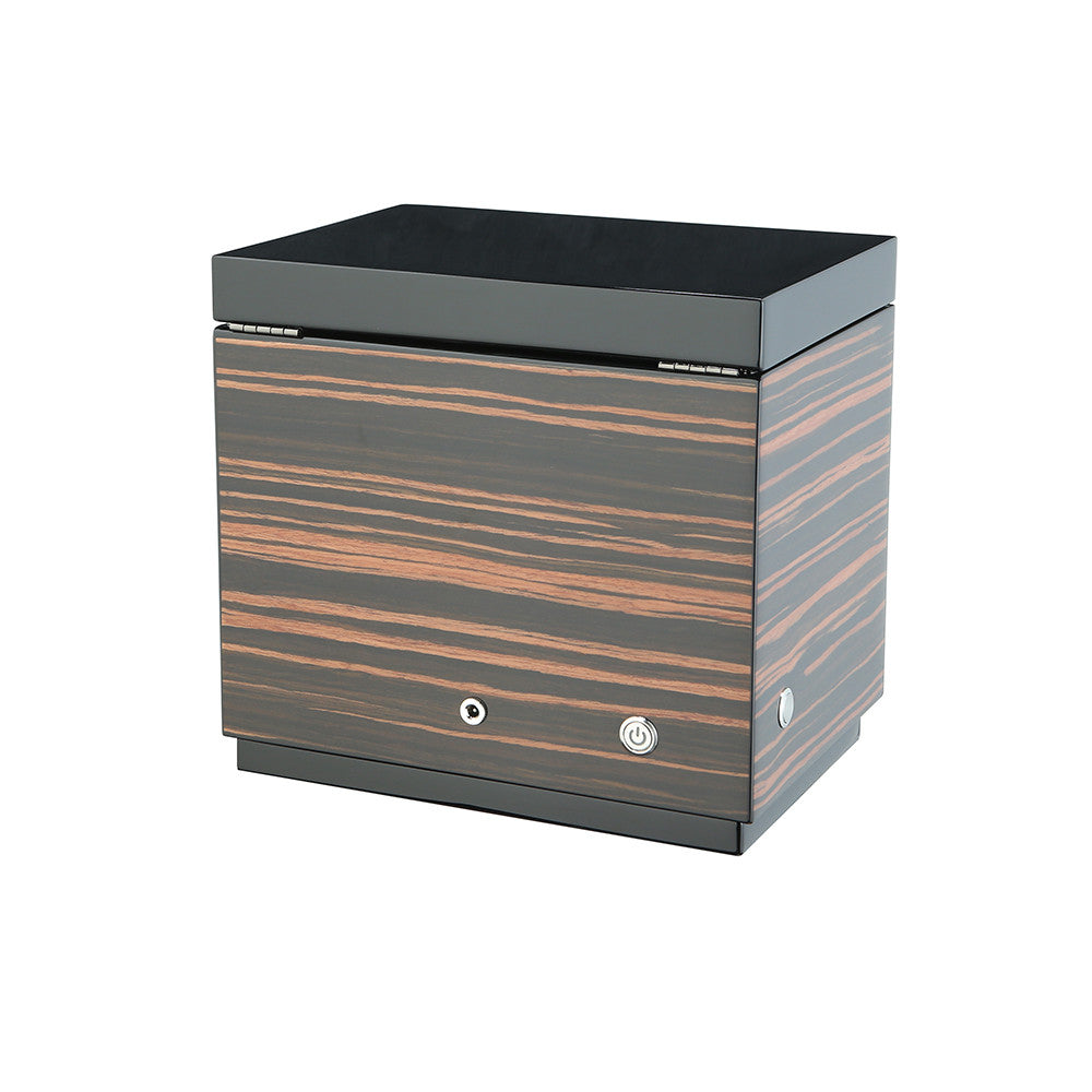 Paul Design - Modèle Gentleman 2+3 remontoir plus compartiment pour 3 montres.