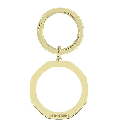 Le Royal - Porte-clés doré
