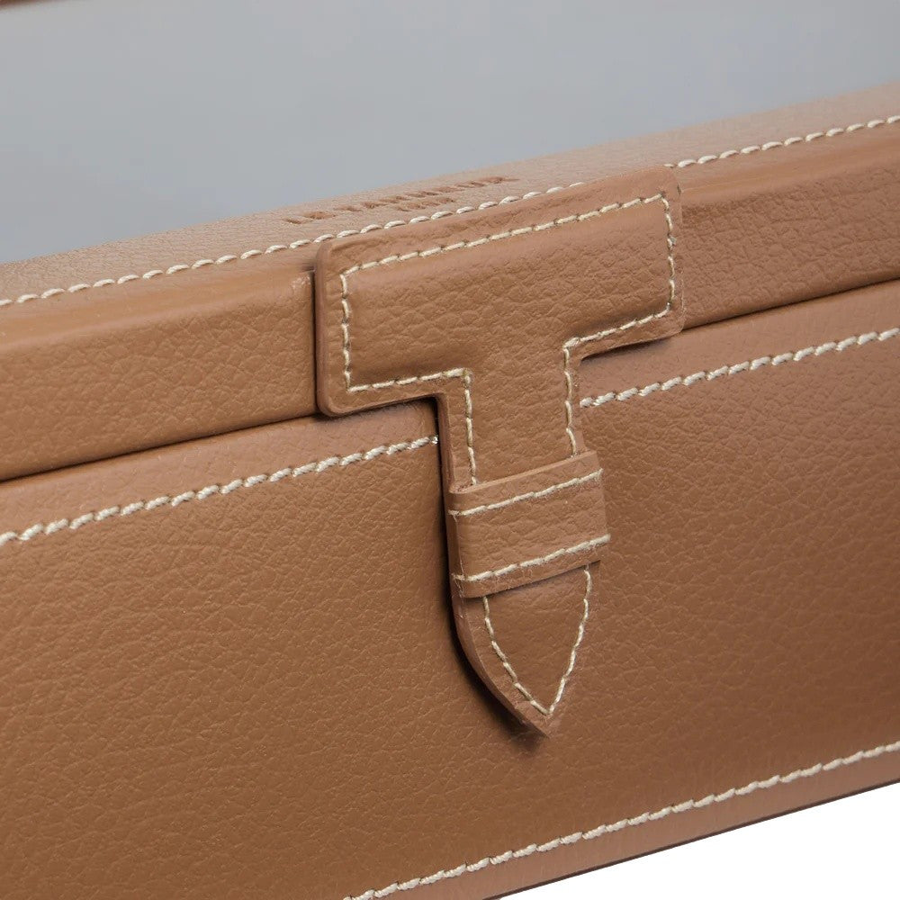 Le Tanneur - Coffret 12 montres en cuir avec vitre