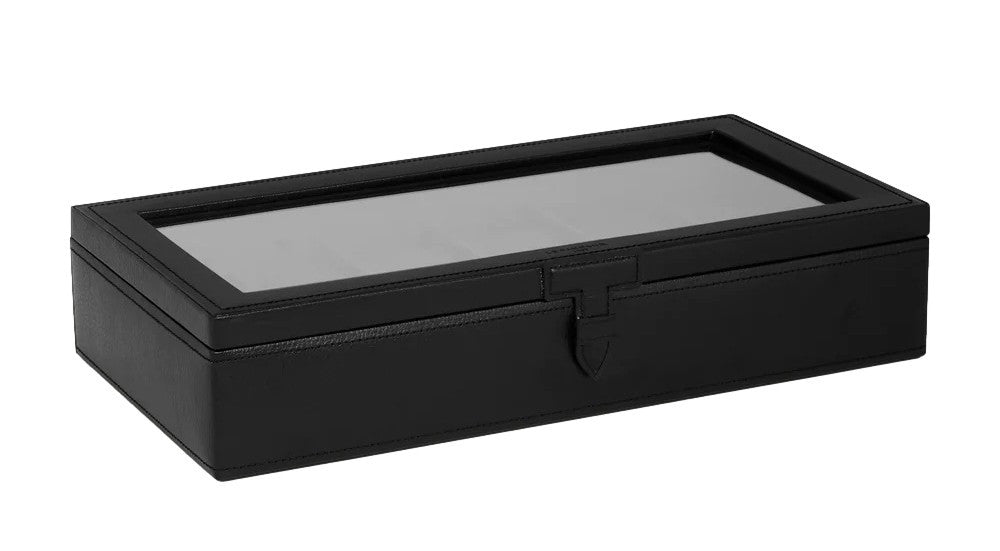 Le Tanneur - Coffret 12 montres en cuir avec vitre