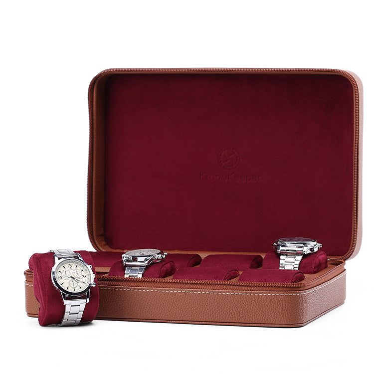 KronoKeeper - Tiboulen: Ecrin de voyages pour 8 montres