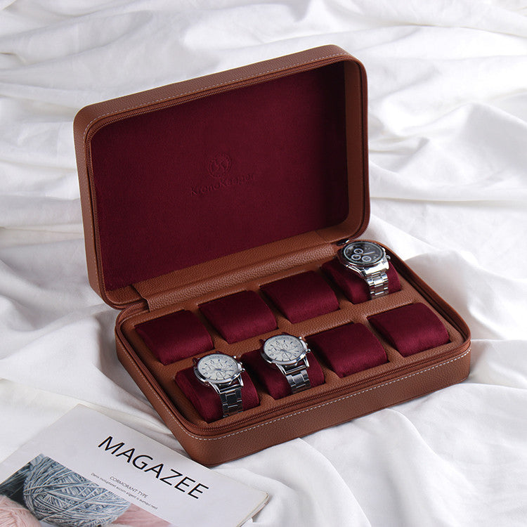KronoKeeper - Tiboulen: Ecrin de voyages pour 8 montres