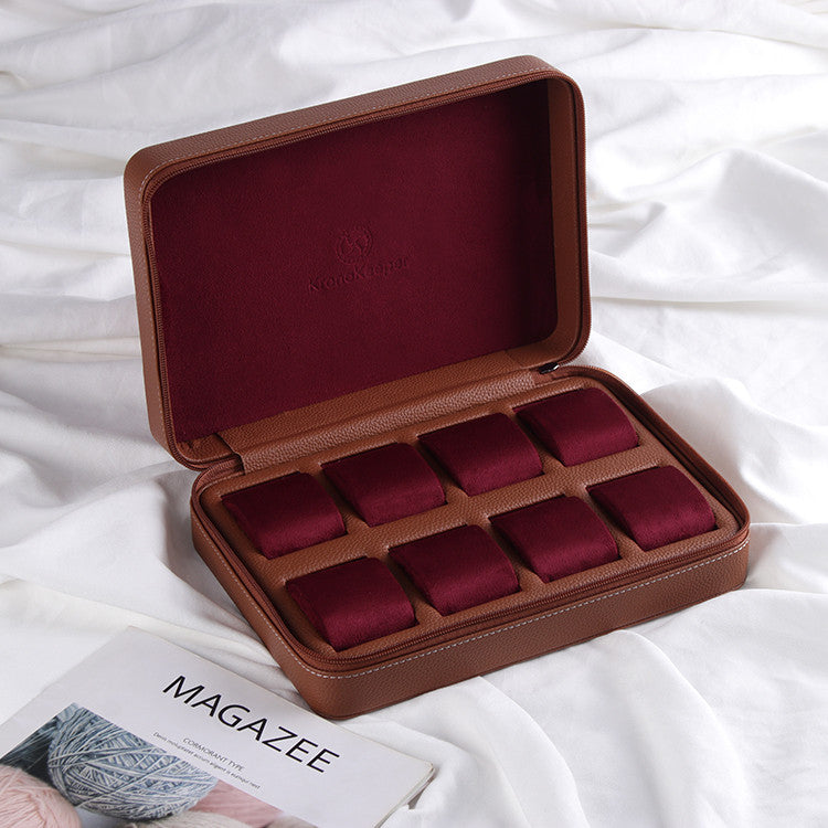 KronoKeeper - Tiboulen: Ecrin de voyages pour 8 montres