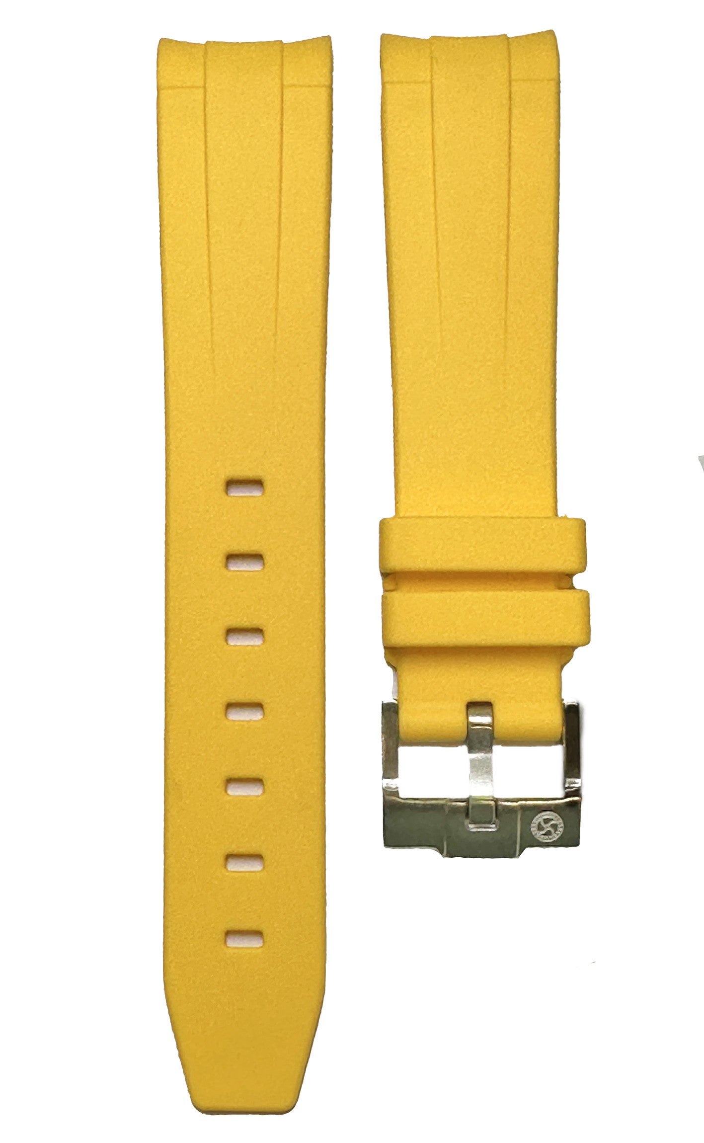 Rubber strap for Omega MoonSwatch - Yellow