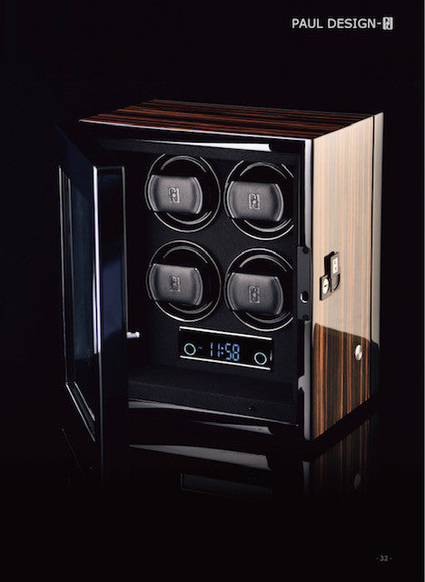 Paul Design - Modèle remontoir pour 4 montres Gentleman