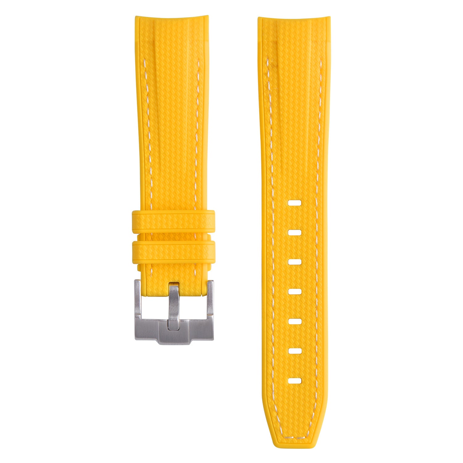 Rubber strap texture for Omega MoonSwatch  - yellow