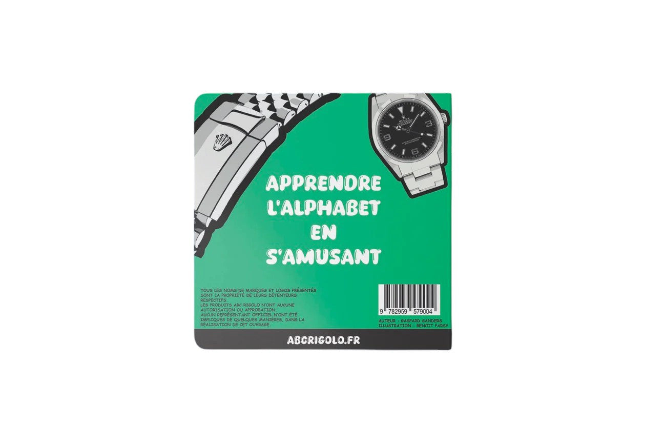 D pour Daytona - Apprends l'alphabet avec l'univers Rolex (French Book)