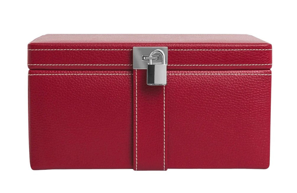 Le Tanneur - large leather jewelry box