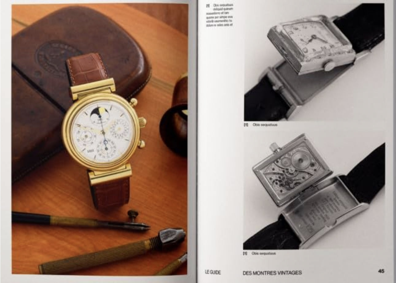 Le guide des montres vintage (French Book)