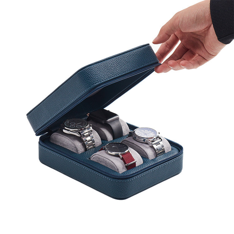 Kronokeeper Tiboulen watch travel case for 4 watches