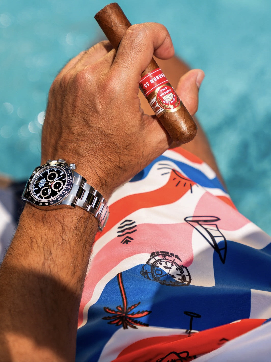 Leopine Summer Waves Swim Shorts