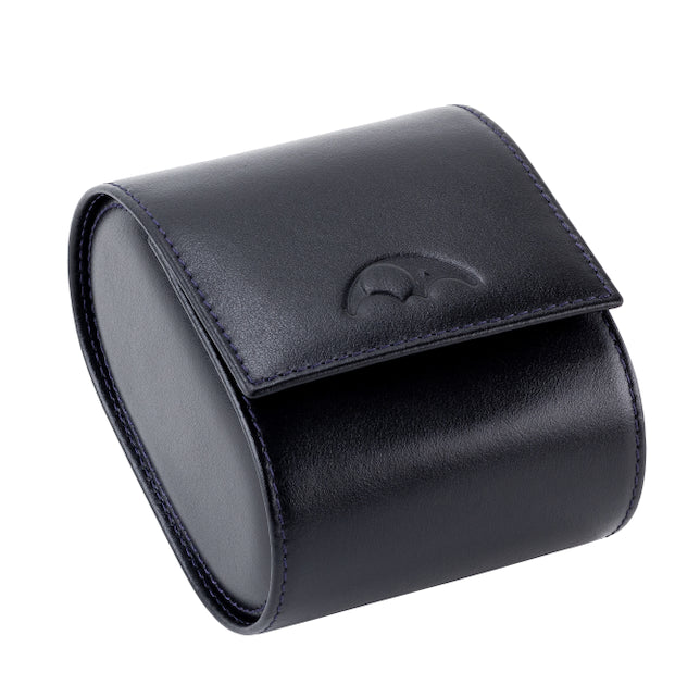 Phase De Lune Leather travel case for 1 watch