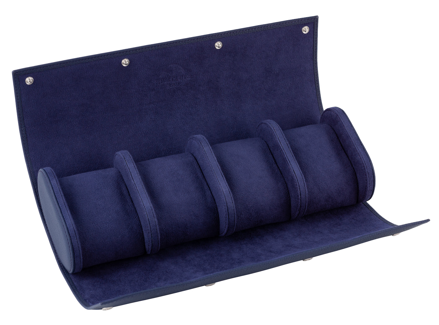 Phase De Lune Leather travel case for 4 watches