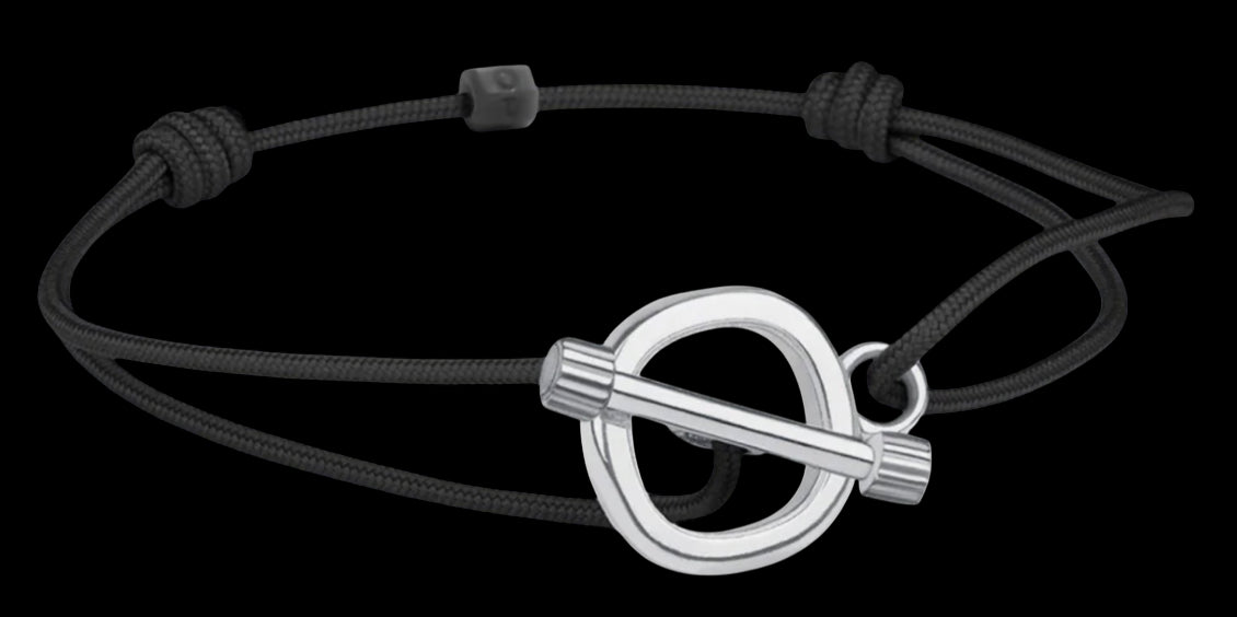 Leopine Bracelet Series 1: 1976. Rhodium Plated Silver