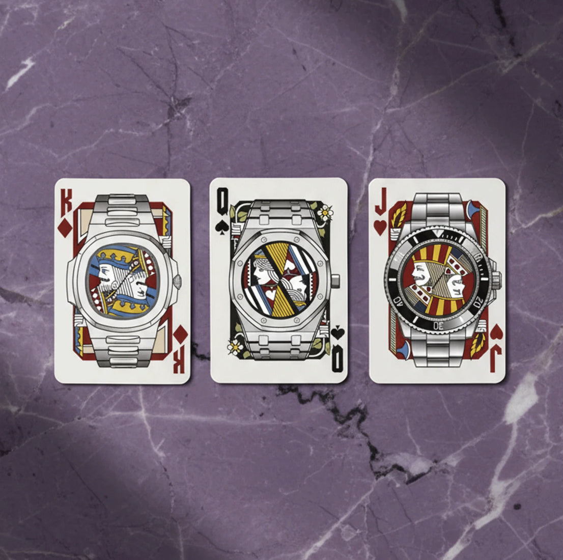 "Steel Watches", the poker card game inspired by watchmaking