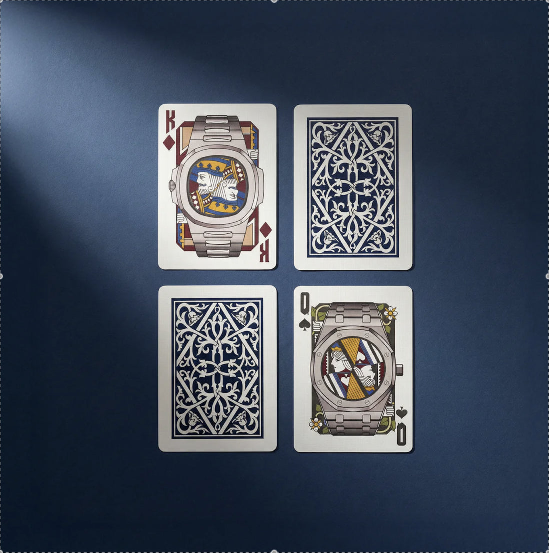 "Steel Watches", the poker card game inspired by watchmaking