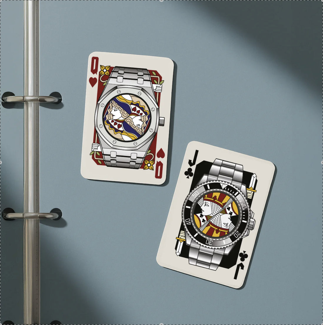 "Steel Watches", the poker card game inspired by watchmaking