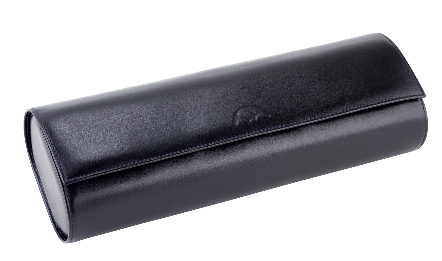 Phase De Lune Leather travel case for 4 watches