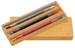 Assortiment d'outil Bergeon pour poser les aiguilles