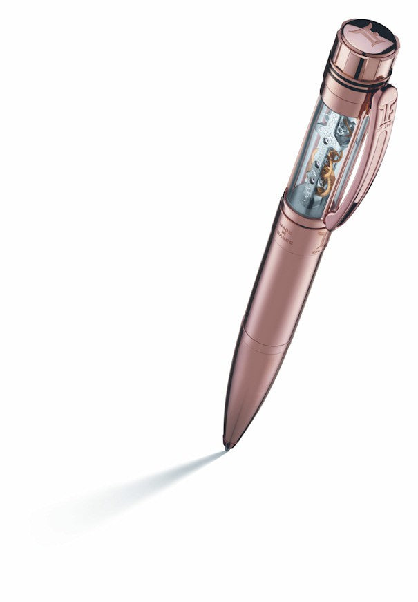 Stylo TFest 1968 "Bridge" plaqué or rose