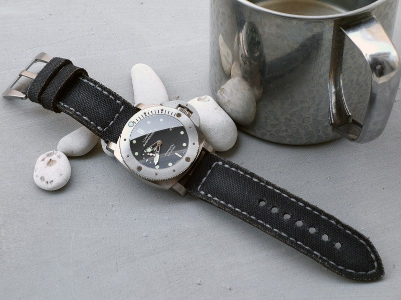 Gunny Straps Canvas noir