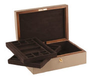 Giobagnara Platinum Jewellery Box with 2 Trays