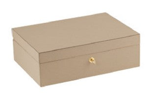 Giobagnara Platinum Jewellery Box with 2 Trays