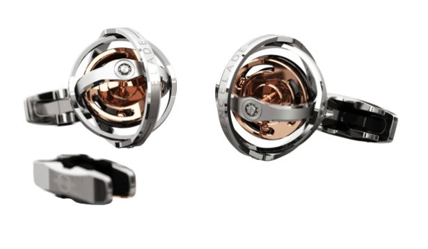 Boutons de manchette Encelade "Gyro" Collection