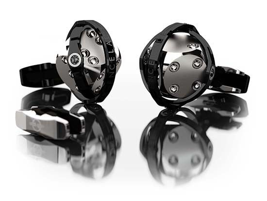 Boutons de manchette Encelade "Dés"