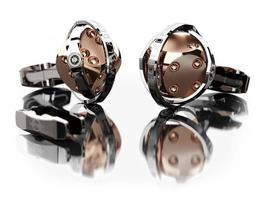 Boutons de manchette Encelade "Dés"