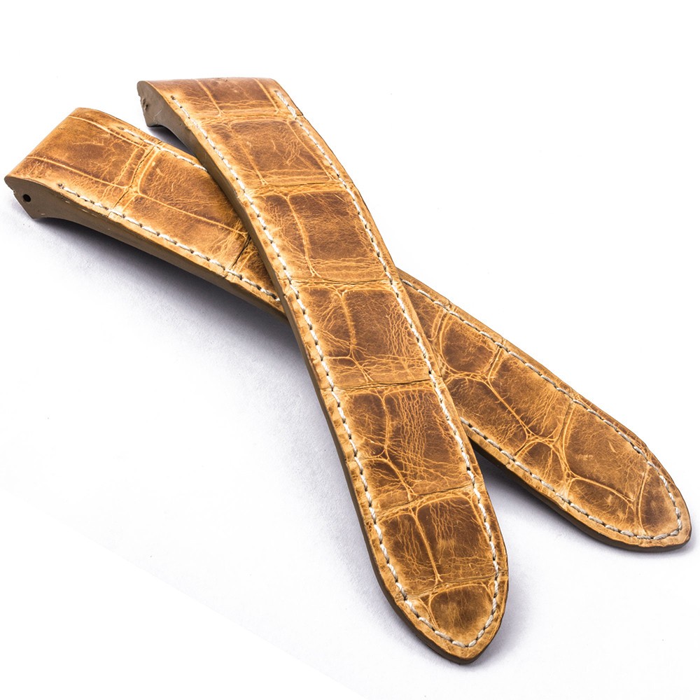 Bracelet Alligator pour Cartier Santos 100XL